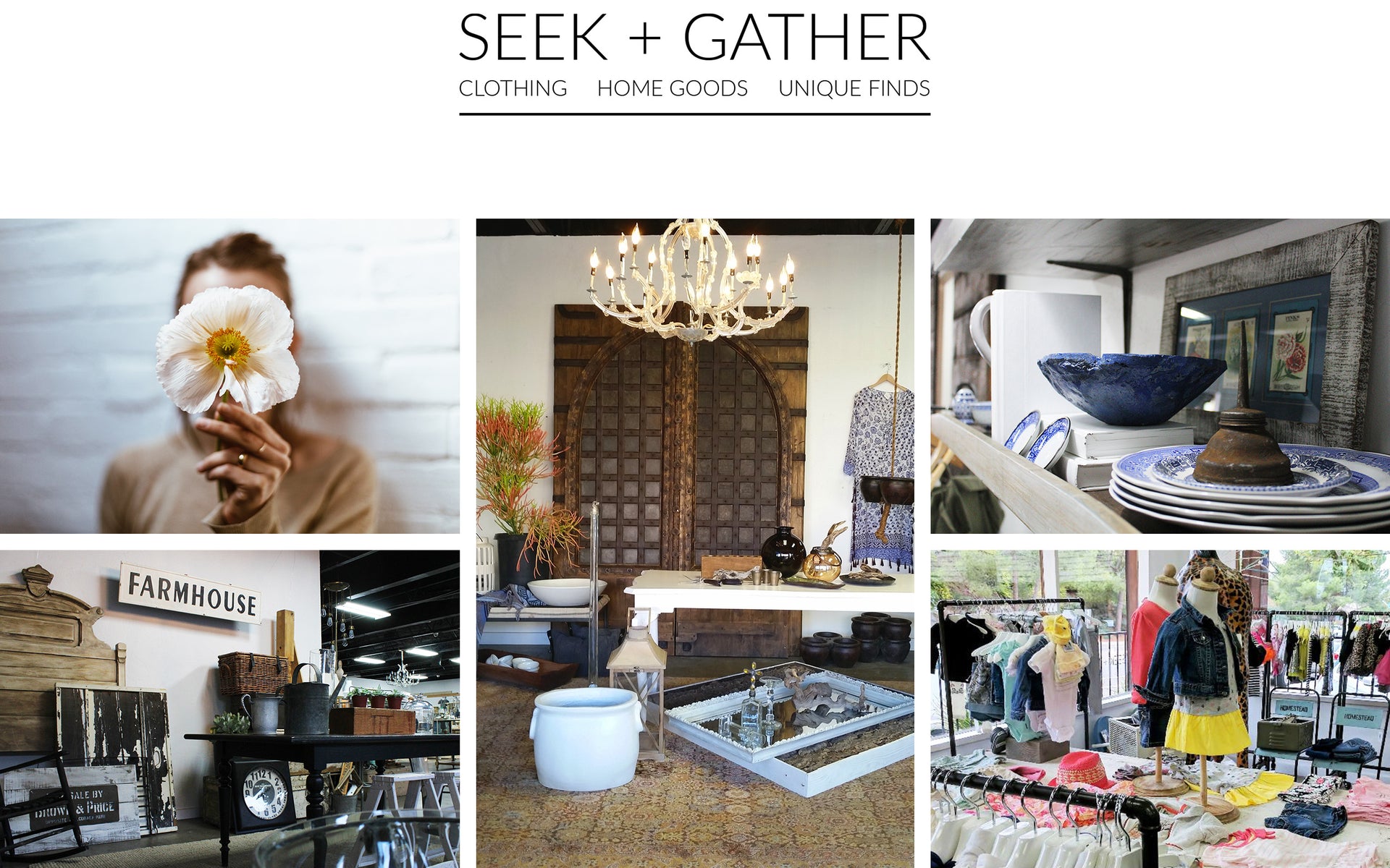 SEEK + GATHER