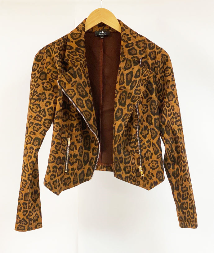 Leopard Print Jacket Item #229
