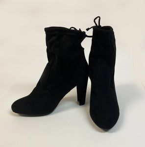 Black Suede Boots Item #52