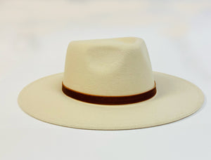 Faux Suede Fedora Item #50