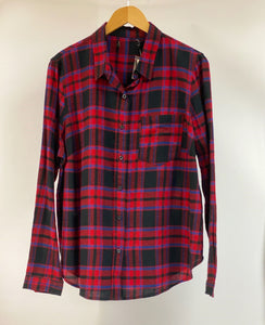 Plaid Flannel Shirt Item #94