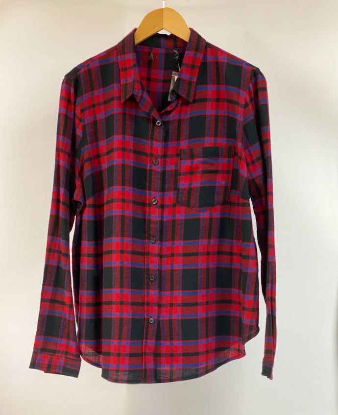 Plaid Flannel Shirt Item #94