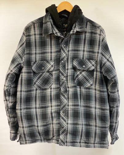 Men's Flannel Hoodie Jacket Item #88