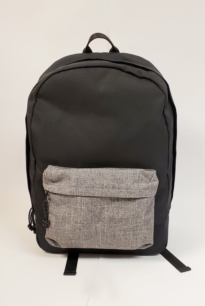 Black And Gray Backpack Item #150