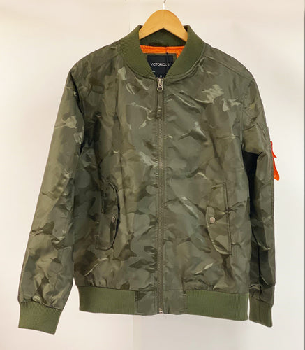 Tonal Camo Bomber Flight Jacket Item #188