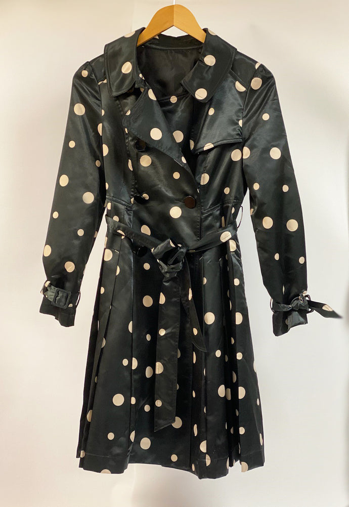 Polka Dot Belted Dress Item #105